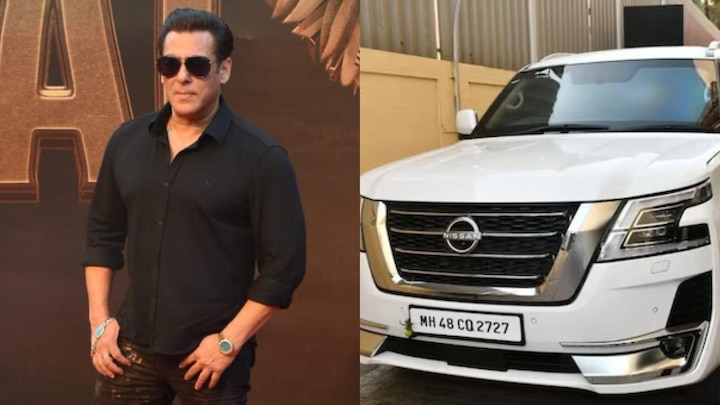 Salman khan Bulletproof car