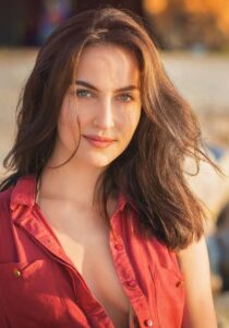 Swedish Greek actress Elli Avram 